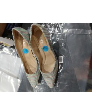 Charles David Womens Multicolored Heels Multicolored 7.5